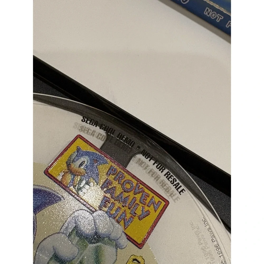 Vintage 1996 SEGA Sonic's Schoolhouse PC Video Game RARE 90s Proven Family Fun